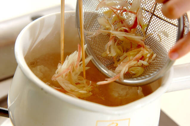 鶏団子汁の作り方の手順4