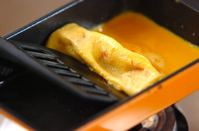 ハンペン卵焼きの作り方の手順2