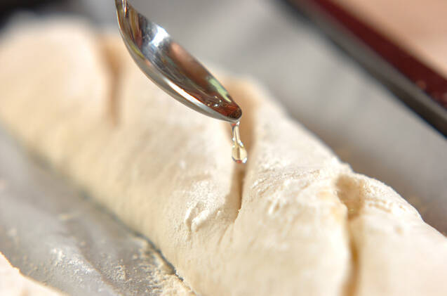 天然酵母フランスパンの作り方の手順6