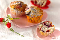 しっとりふんわり！チョコとベリーの基本のマフィン by 増田 知子さん