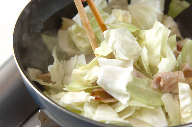 豚肉とキャベツの炒め物の作り方の手順6