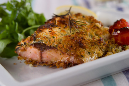 サバの香りパン粉焼き