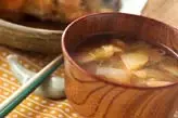 ジャガイモのみそ汁
