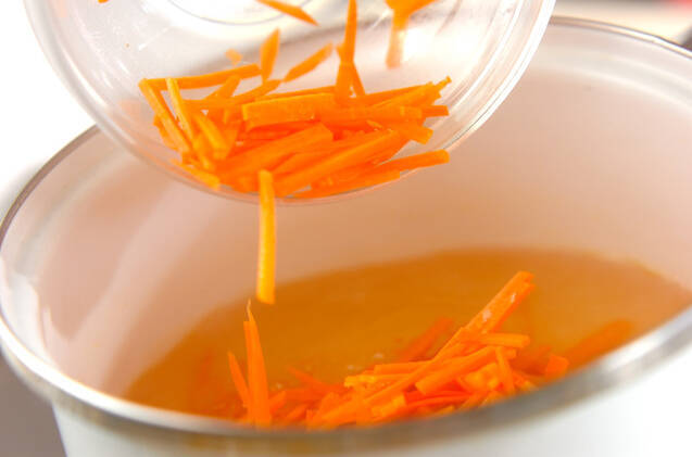 ニンジンのミントサラダの作り方の手順5