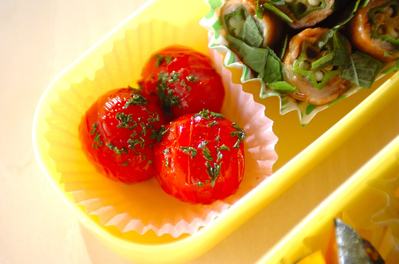 焼きプチトマト 副菜 レシピ 作り方 E レシピ 料理のプロが作る簡単レシピ