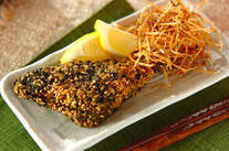 サバのゴマ揚げ