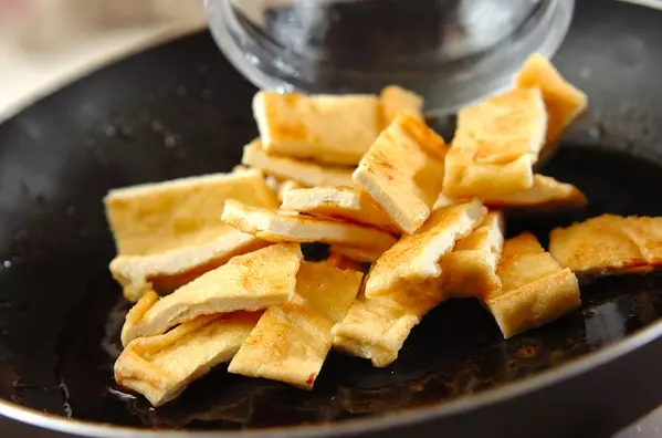 油揚げの照り焼きの作り方2