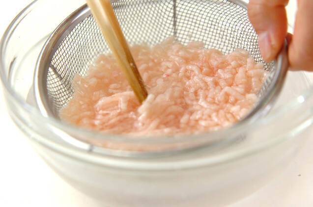 ひき肉とトマトのスープの作り方の手順1