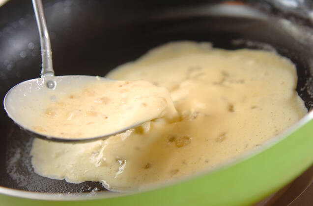 生地から手作りしよう！クレープ　もちもち食感 人気のチョコバナナの作り方の手順6