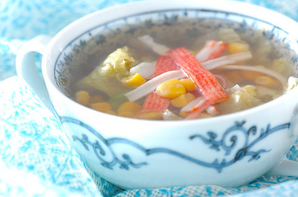 レタスの中華スープ