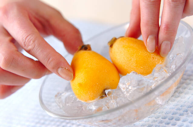 デザート・ビワの作り方の手順2