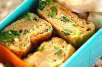 ネギ入り卵焼き