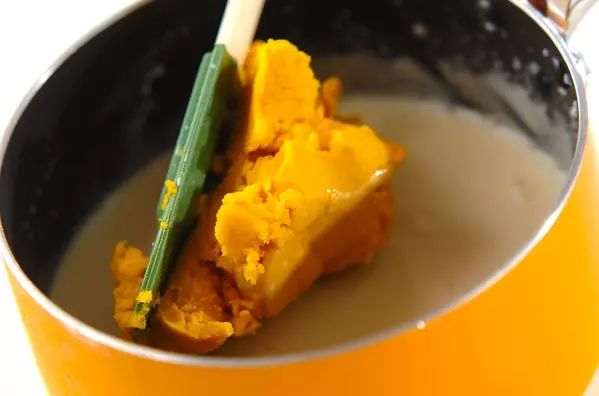カボチャのムースの作り方2