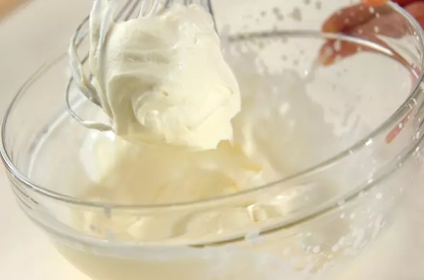 カボチャのムースの下準備2