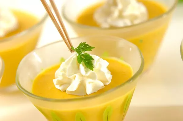 カボチャのムースの作り方4