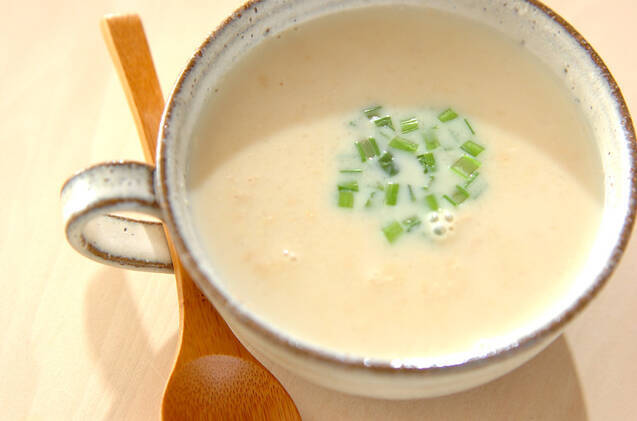 カブの豆乳ポタージュ