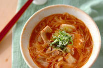 キムチにゅう麺