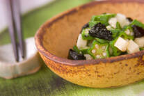 オクラと長芋の磯和え