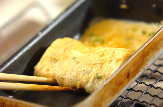 チリメンジャコとネギの卵焼きの作り方の手順2