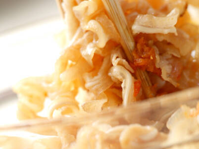 ミミガーの辛ピーナッツ和えの作り方の手順2