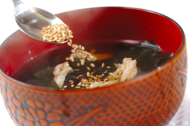 ささ身のスープの作り方の手順4