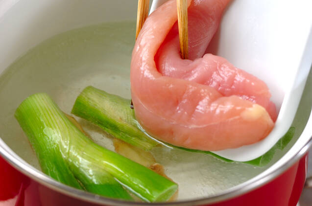 ささ身のスープの作り方の手順1