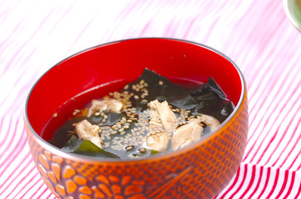 ささ身のスープ