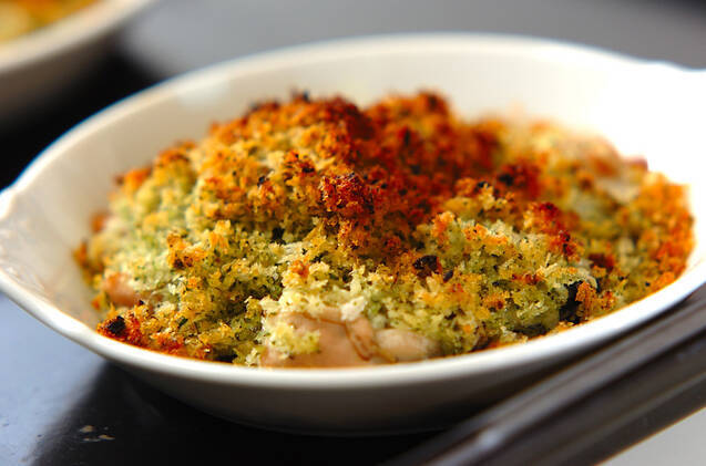 カキのパン粉焼きの作り方の手順7