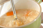 餅入り白みそ汁の作り方5