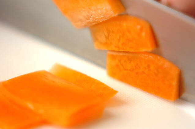 餅入り白みそ汁の作り方の手順2