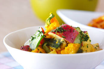 おさつのポテトサラダ