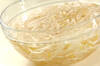 ゆでモヤシのカレー酢和えの作り方の手順1