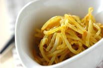 ゆでモヤシのカレー酢和え