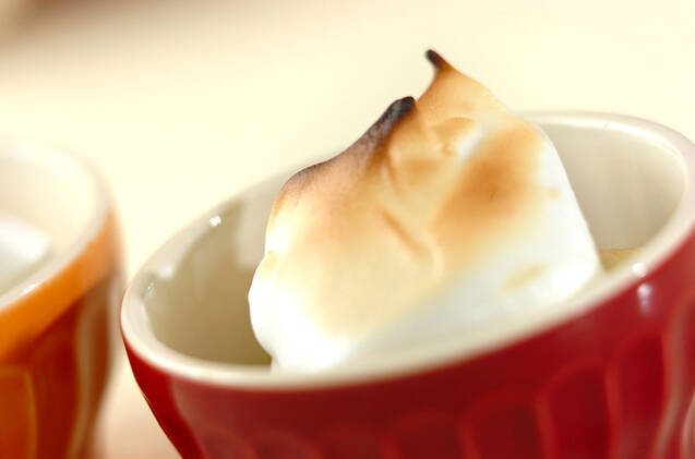 焼きメレンゲのチョコバナナの作り方の手順4