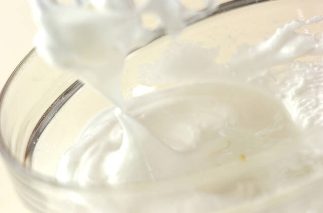 焼きメレンゲのチョコバナナの作り方の手順3