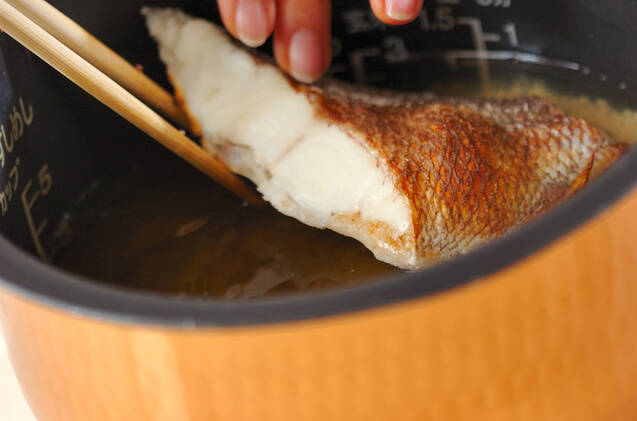 鯛飯の桜散らしの作り方の手順7