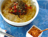 梅昆布の冷茶漬け