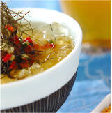 梅昆布の冷茶漬け