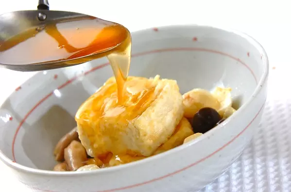 揚げ出し豆腐 本格調理で美味しく!中ふわふわ 人気レシピの作り方4