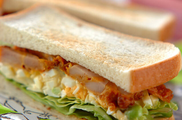 鶏のタルタルサンド