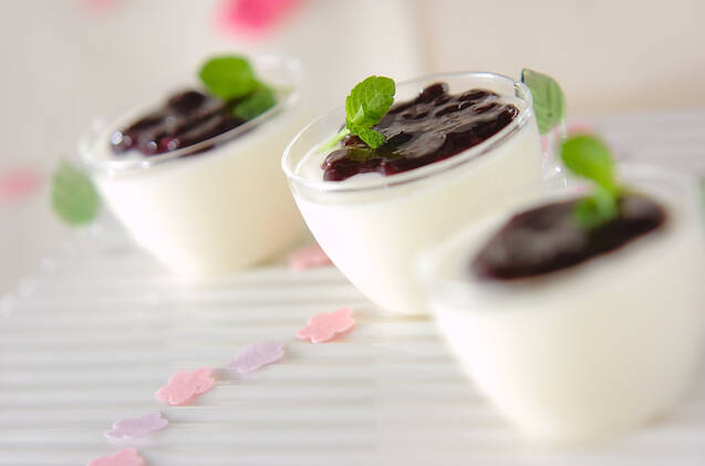 ヨーグルトハチミツムース