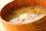 ナメコのみそ汁