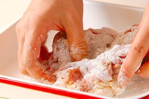 揚げ鶏の辛ネギダレの作り方の手順4