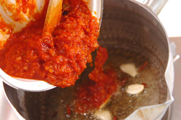 アラビアータの作り方の手順6