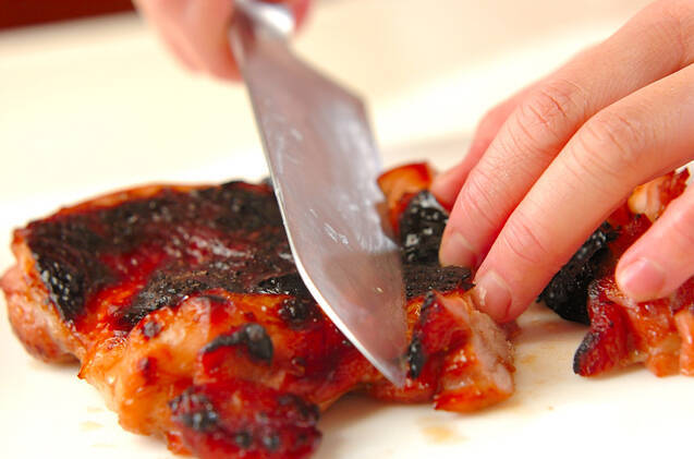 春キャベツとチキンのピタパンの作り方の手順3