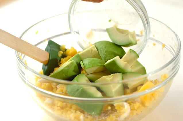アボカド入りポテトサラダの作り方の手順4