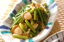 ニンニクの芽のシンプル炒め