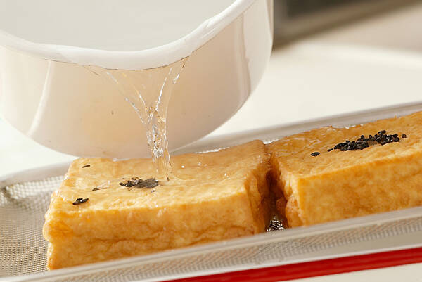 厚揚げの甘煮の作り方の手順1