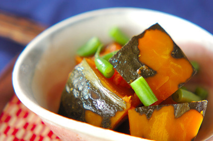 カボチャのこっくり煮