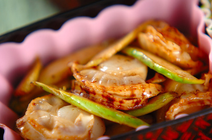 ホタテのレモンしょうゆソテー